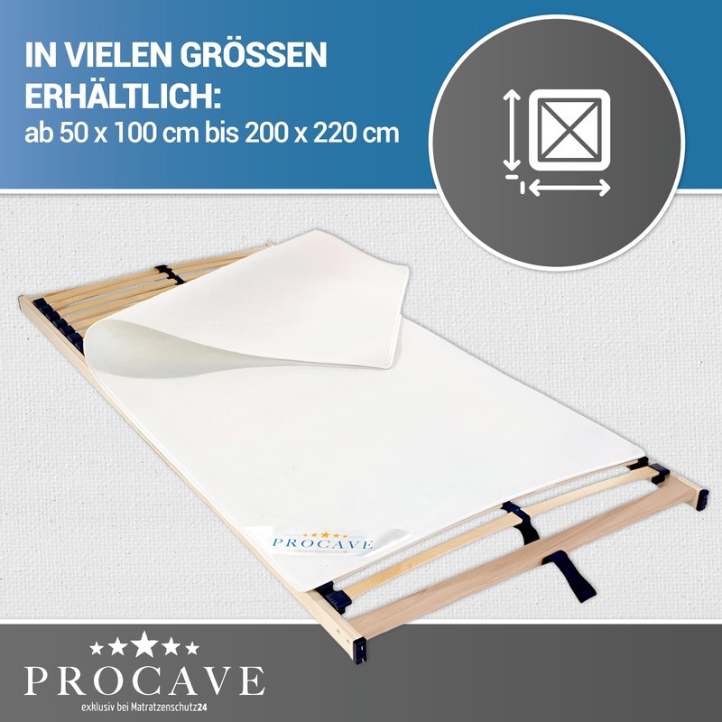 PROCAVE Felt Protector for Slatted Frame Available in Different Sizes