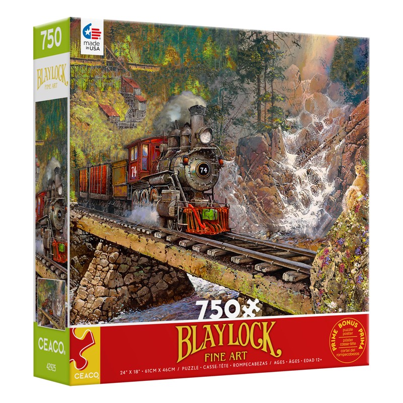 Ceaco - Ted Blaylock - Engine 74-750 Piece Jigsaw Puzzle