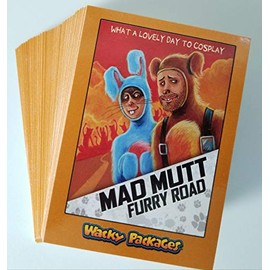 Wacky Packages 2018 Go to The Movies Bronze Set - 90/90 + Exclusive Wrapper