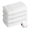 Hand Towel - 100% Cotton White Towels for Bathroom and