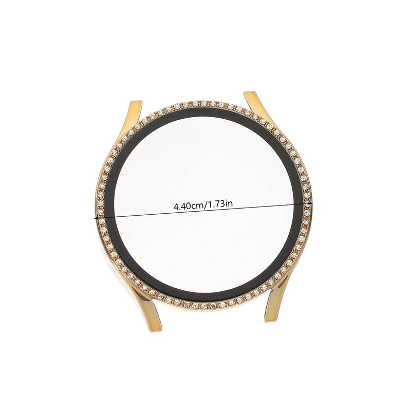 GRIRIW Watch Protector Diamond Case for Watch Pc Tempered Scratch-Resistant