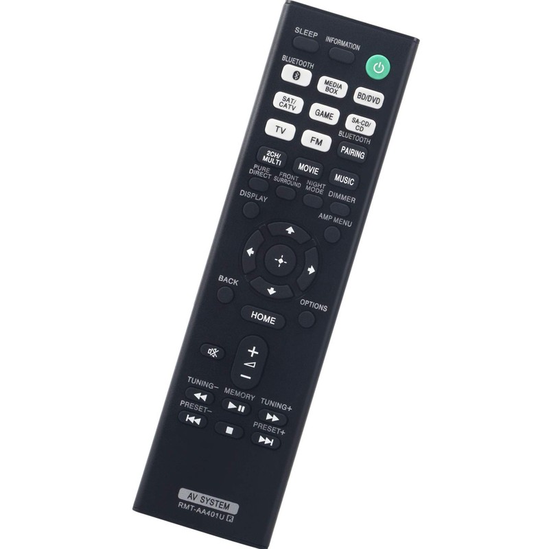 RMT-AA401U Replacement Remote Control fit for Sony Multi Channel AV