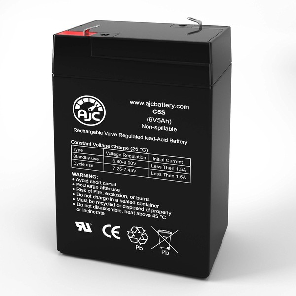 Sonnenschein A506 4.2S 6V 5Ah Emergency Light Battery - This