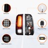 LED Tail Lights + 3rd Third Brake Cargo Lamp for