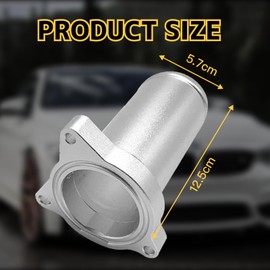 Hugwish Kit AGR Valve for 1.9 TDI 130/160 CV Diesel, Kit Valve EGR Valve Aluminium Replacement Tube Aluminium Applicable Véhicules Diesel