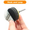 KONGMING 50mm Sanding Discs Hook and Loop 100 pcs Grit