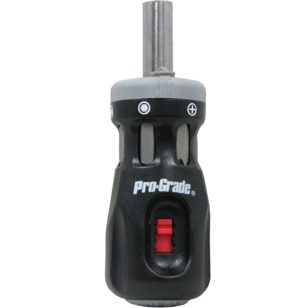Pro-Grade Tools 35039CD- XL Driver Stubby Ratcheting Driver in Counter Display