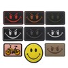 Trayosin PVC Velcro Patch Bad Smiley Smiling Face Morale Tactical