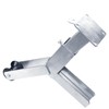 YVTCRTCW Adjustable Galvanized Trailer Winch Stand with Roller & U-Bolts
