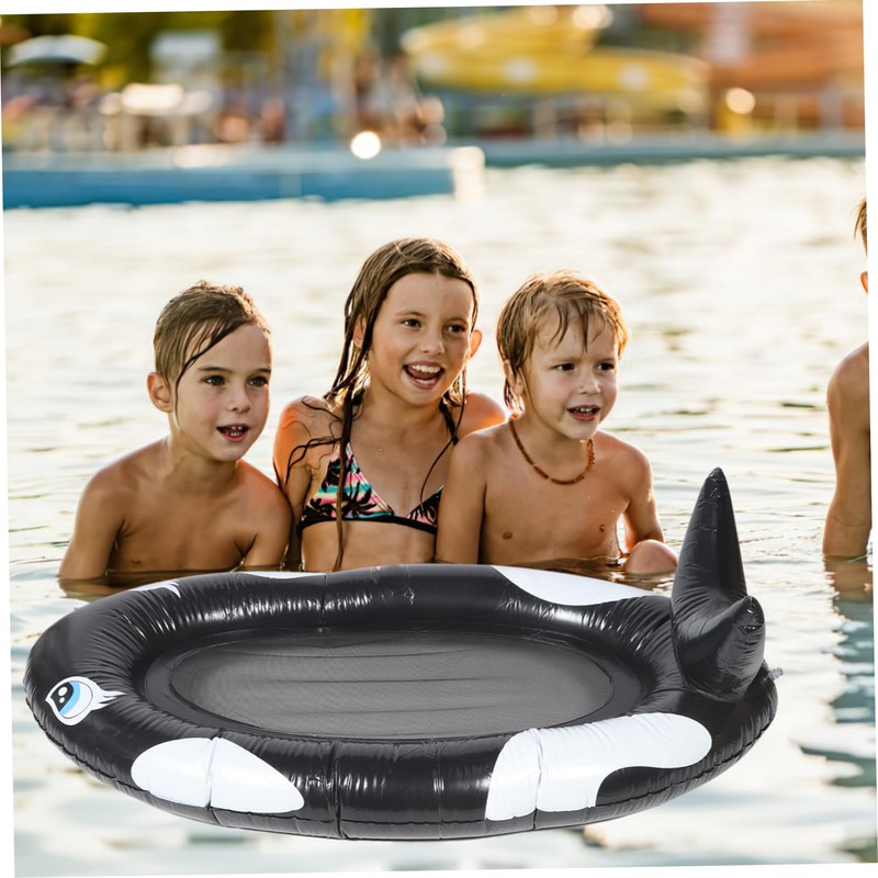 Kisangel Inflatable Pool Float Hammock for Adults Multi-Functional Water Recliner