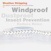 26 Feet Silicone Seal Strip,Door Weather Stripping, Sealing Tape for