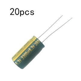Dahszhi 2200uF 63V Aluminum Electrolytic Capacitors for The LCD TV & Monitor Repair Radial Lead Capacitor 10Pcs
