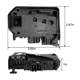 WH10X10008 Washer Door Lock Switch Compatible with GE Washer Door Lock Switch Assembly WCVH4800K0WW WCVH4800K0WW Replacement for WG04L01621 556786 AP4508722 PS2374322 EAP2374322