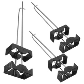 KOMBIUDA 3pcs Lens Dyeing Holder for Eyeglass Tints Stable Plastic Tinting Clips for Staining for Diy Optical Shops Random Colors