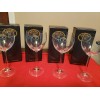 Bohemia 4 ~ Vintage Bohemia Long Stemmed Crystal Calice Vino