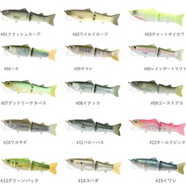 DEPS NEW SLIDE SWIMMER 115 DEPS NEW SLIDE SWIMMER ▼14 Kohada 4.5 inches (115 mm)