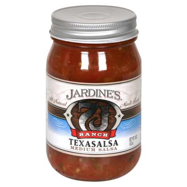 Jardines, Salsa Med Texasalsa, 16-Ounce (6 Pack)