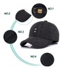 Clape Unisex Winter Caps Baseball Cap Hat with Foldable Earflap