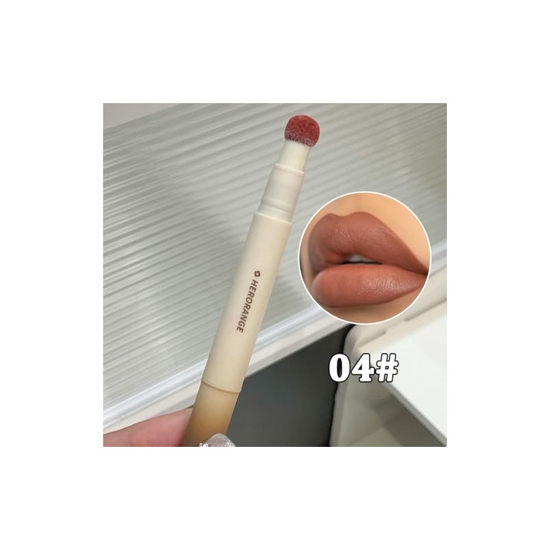 Juego de 5 Labiales Líquidos Mate Aterciopelado Coreano, Resistente al