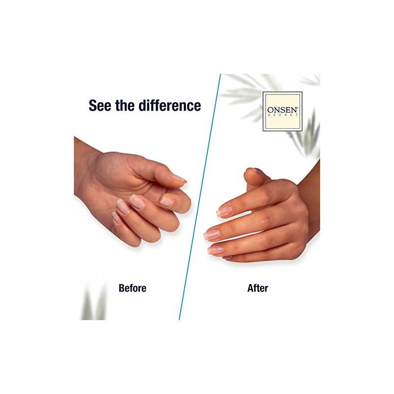 Onsen Secret Professional Nail Buffer, Ultimate Shine Nail Buffing Block