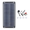 30W Solar Panel with OBD Plug High Efficiency Monocrystalline Portable