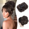 YKHJH Messy Bun Hair Piece Clip-In Ponytail Bun for Women,
