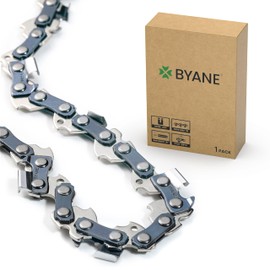 BYANE 16 Inch Chainsaw Chain, 3/8" LP Pitch, 043" Gauge, 55 Drive Links,Fits Stihl MS170, MS171, MS180c, and More- 61PMM355, R55 (1chain).