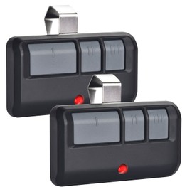 Replacement Compatible with Liftmaster Chamberlain Sears Craftsman 893max Universal Garage Door Opener Remote 2 Pack
