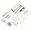 DIY Electronic Component Kit Jump Line Breadboard Ceramic Capacitor Resistor