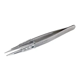 ホーザン(HOZAN) 透明チップピンセット 全長125mm 開き幅10mm 先端幅1.2mm 直型 P-640-A