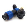 SZJELEN 2Pin Aviation Connector Plug and Socket,Waterproof Power Connector,Panel Mount
