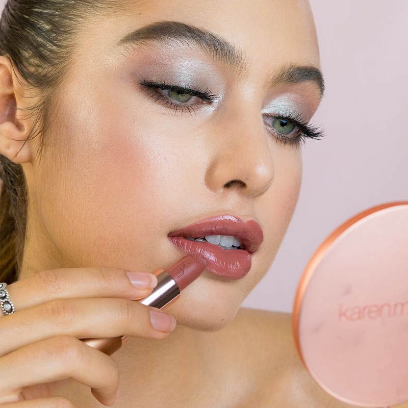 Karen Murrell Natural Lipstick - 02 Cordovan Natural, 4g
