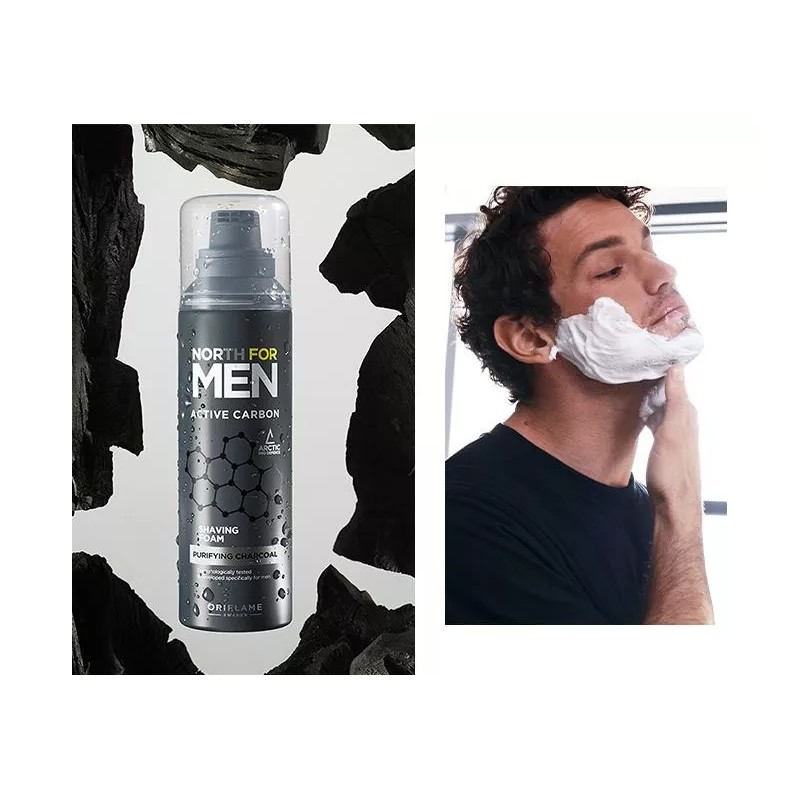 Oriflame Set De Cuidado Para Caballero Carbón Activo North For