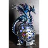 Ebros Dragon Perching On Color Changing LED Orb Night Light