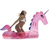 FUNBOY Giant Inflatable Glitter Unicorn, Luxury Float for Summer Pool