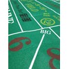 Craps & Texas Hold'em Poker Layout 2-Sided Reversible Premium Felt