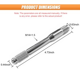 M14x1.5 Car Wheel Alignment Pin, Car Wheel Changing Alignment Tool, Wheel Bolt Guide Pin, Wheel Hanger Balancing and Guide Tool, Wheel Alignment Kit for Most Cars