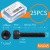 M4 x 45mm Socket Head Cap Screws Bolts 12.9 Grade