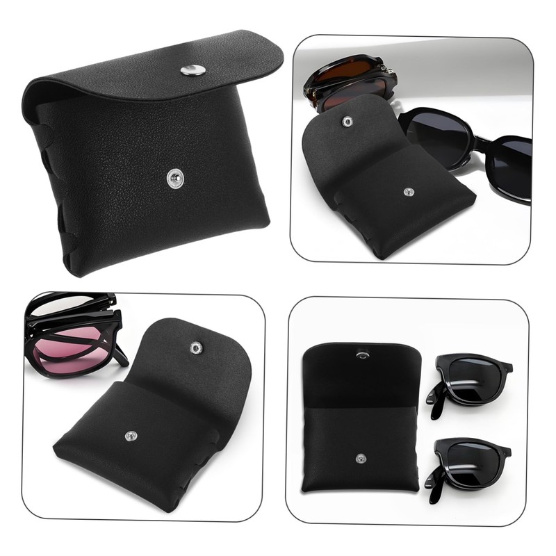 BESPORTBLE Eyewear Pouch Compact Folding Glasses Case Water-resistant Sunglass Organizer