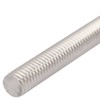 Sourcingmap M6 x 45mm Male Threaded 304 Stainless Steel Rod