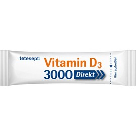 테테셉트 tetesept 비타민D3 3000 다이렉트 스틱 29개 36g tetesept Vitamin D3 3000 Direct Stick 29 pieces 36g