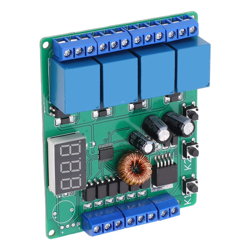 4 Way Relay Module Programmable Reversible Relay Control Module with