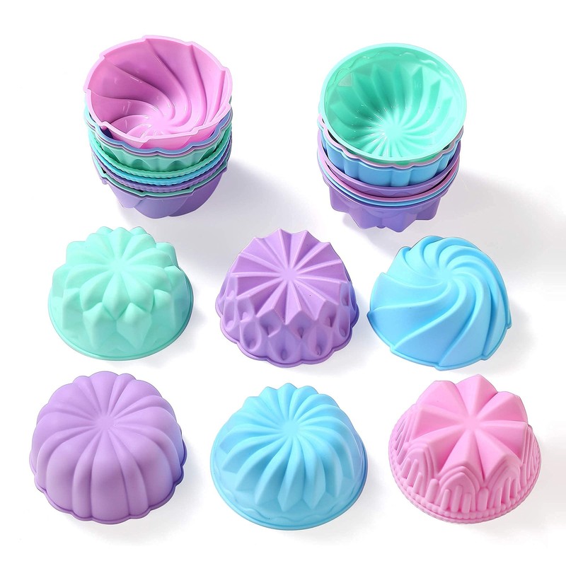 To encounter Silicone Cupcake Baking Cups, Food Grade Non-Stick Muffin