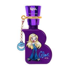 Bratz x Beauty Creations | Lip Oil Aceite Labial Consistencia Gruesa, Alto Brillo, Color Sutil, Hidratación, Aroma a Vainilla (Cloe, 1 pz)