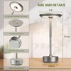 ZTFLOS Cordless Table Lamps, LED Rechargeable Outdoor Waterproof Portable Touch