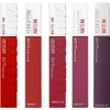 Maybelline 5 pack labiales liquidos matte larga duracion superstay matte