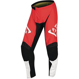 Answer Racing A22 Syncron Prism Youth Boys Off-Road Motorcycle Pants - Red/Hyper Acid/White / Y22