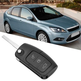 Dweekiy van key fob case shell Car Remote Key, Black 3 Buttons Locking 433MHz Remote Car Control Key with 40 Bit