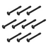 sourcing map 60PCS Computer Case Fan Screws 1.18"L PC Reducing