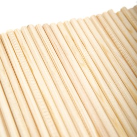 100 Wooden Sticks, 20 cm Long